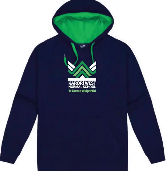 GOT Colour Hoodie - Navy/Green