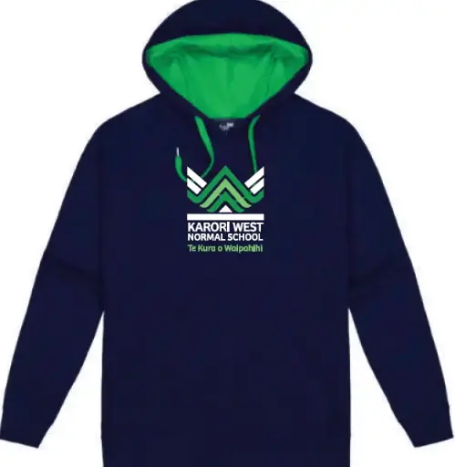 GOT Colour Hoodie - Navy/Green